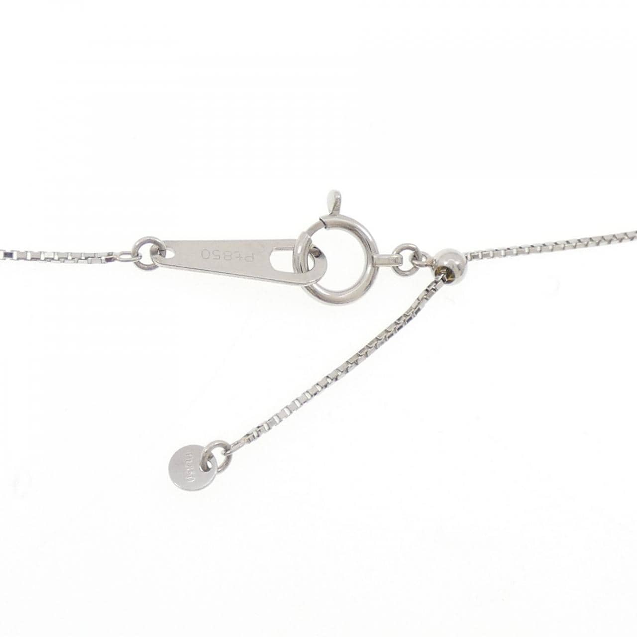 PT900/PT850 ボルダーオパール ネックレス 2.44CT