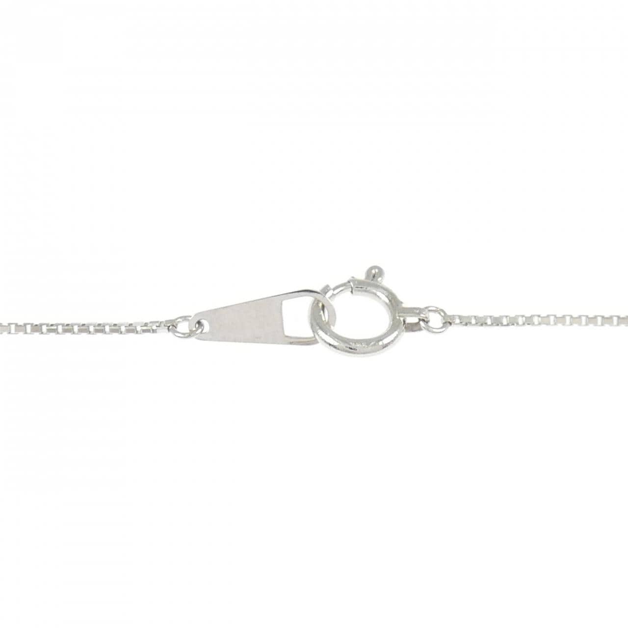 PT900 ソリティア ダイヤモンド ネックレス 0.50CT