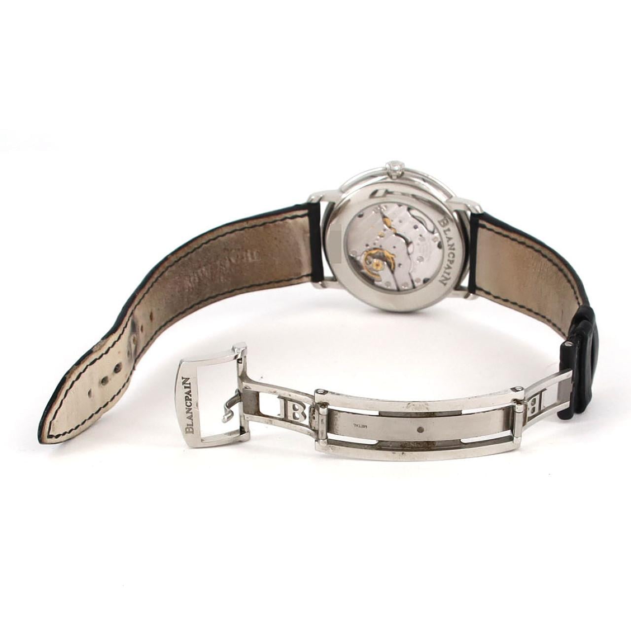 【ノーメンテナンス還元価格】ブランパン ヴィルレ･ウルトラスリム 6606-1127-55B SS 手巻