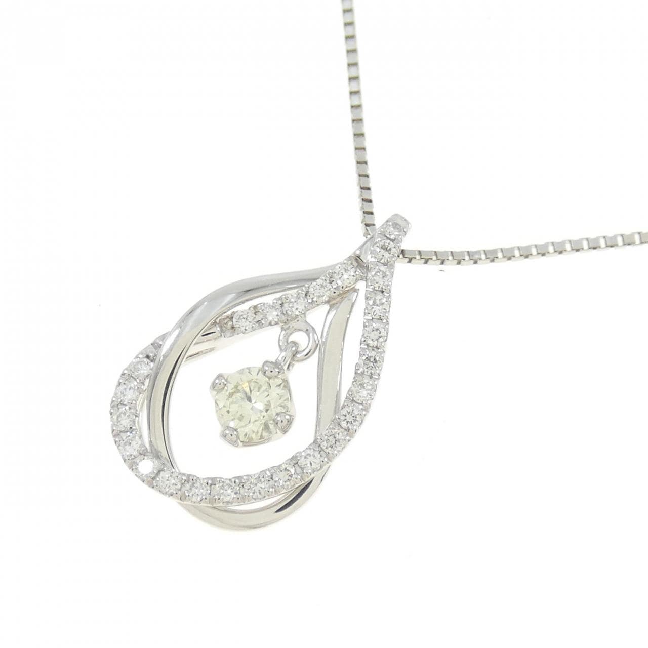 PT ダイヤモンド ネックレス 0.187CT