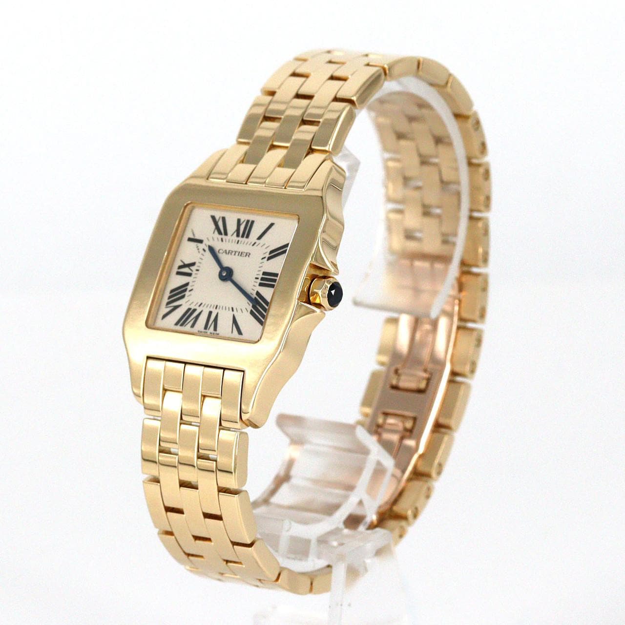 カルティエ サントスドゥモワゼルLM YG W25062X9 YG クォーツ