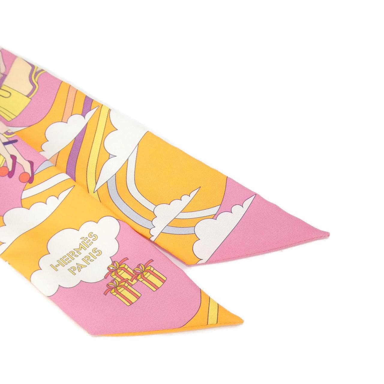 エルメス CARRES VOLANTS ツイリー 063849S スカーフ