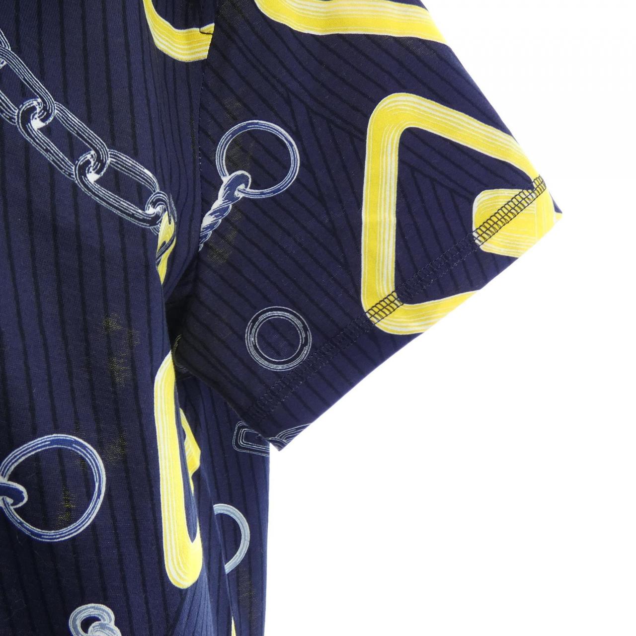 エルメス HERMES EFFET KALEIDOSCOPE 4H4524DH カットワンピース