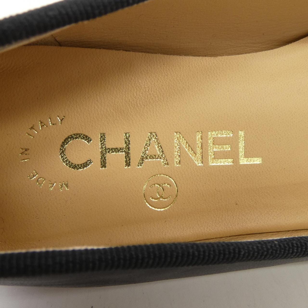 シャネル CHANEL バレリーナ G02819Y01552 フラットシューズ