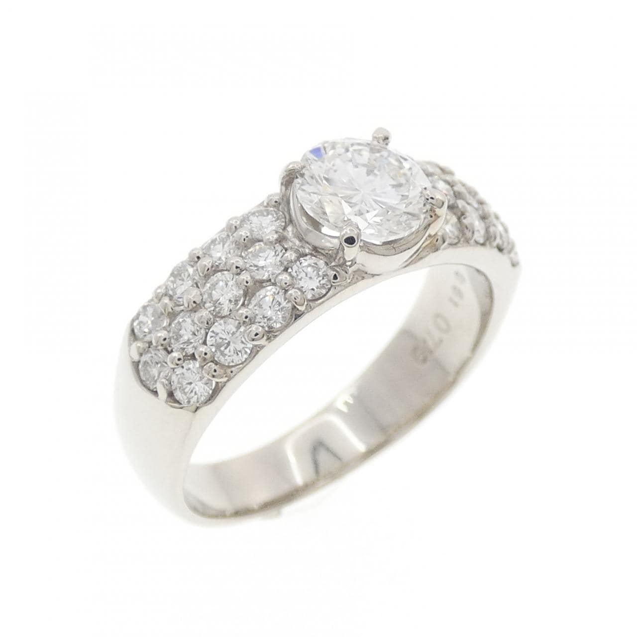 PT900 ダイヤモンド リング 0.719CT E VS1 Good