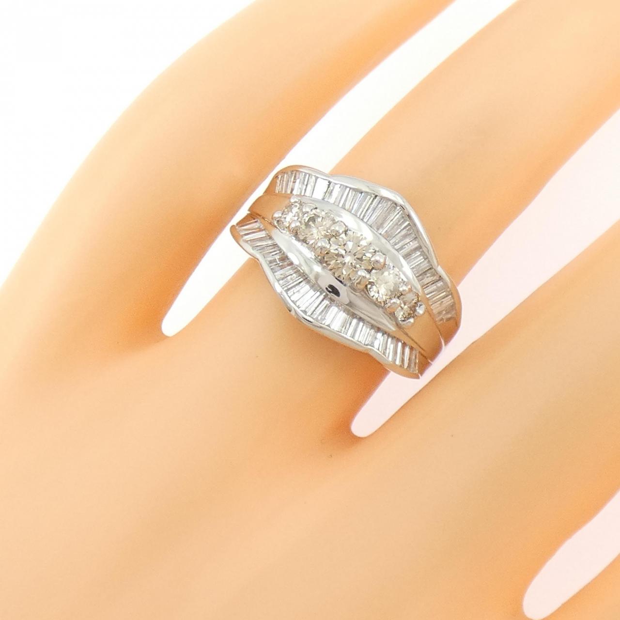 PT900 ダイヤモンド リング 0.538CT