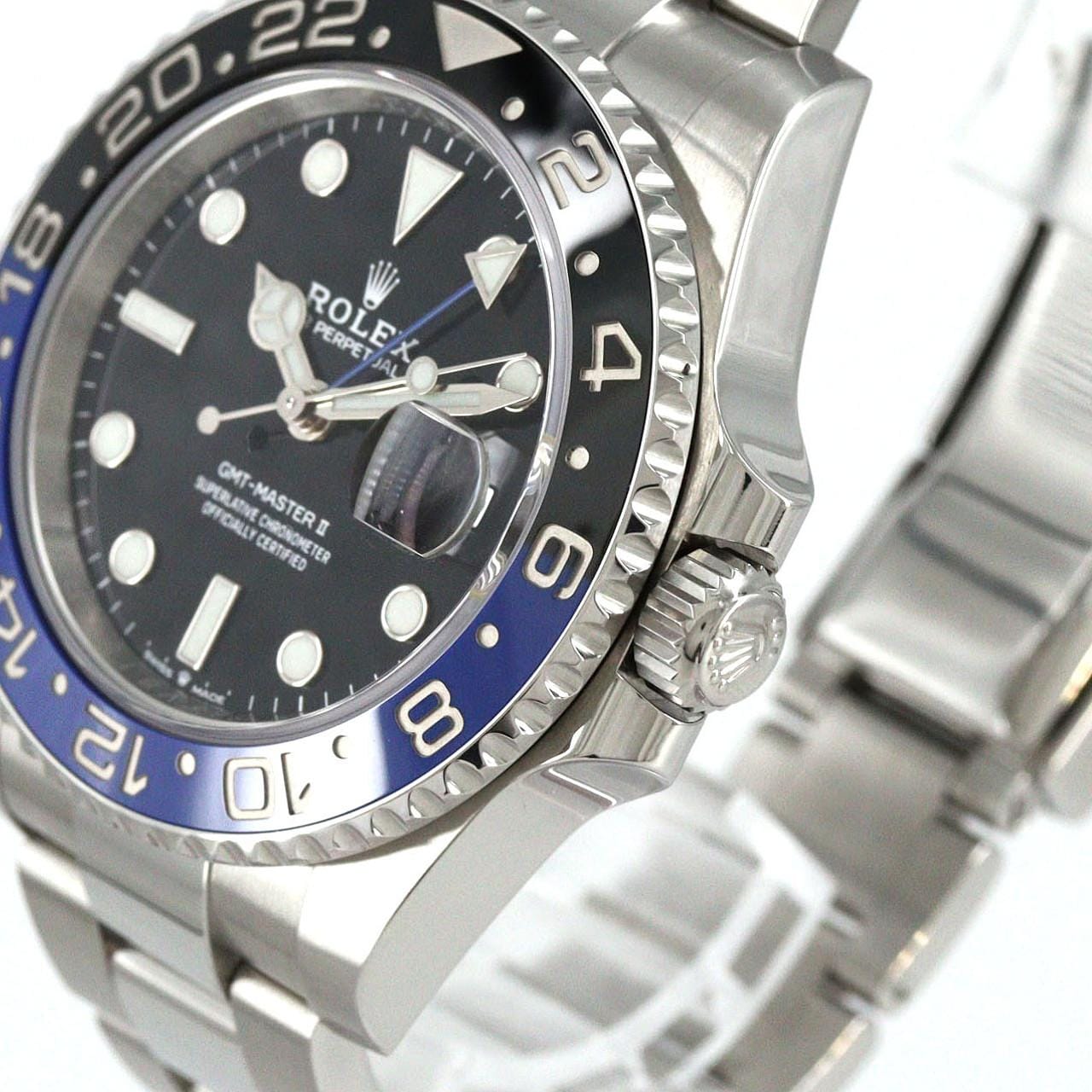 ロレックス GMTマスターⅡ 126710BLNR･3 SS 自動巻 ランダム番