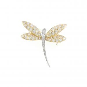 ポンテヴェキオ ダイヤモンド ブローチ 0.72CT
