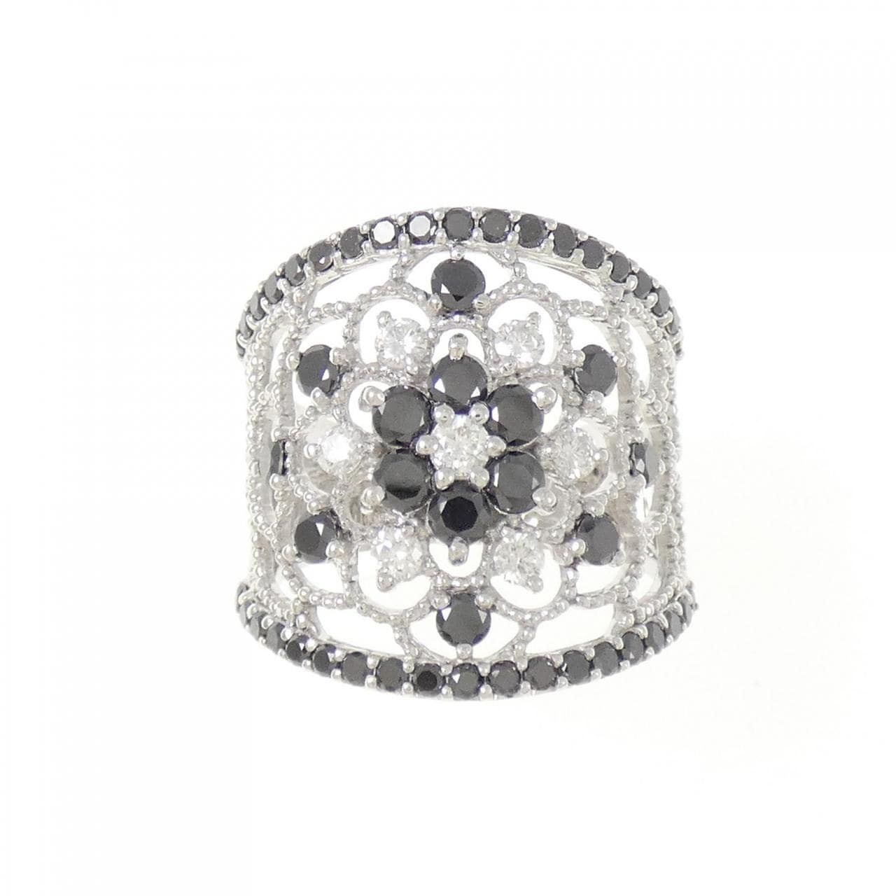 K18WG ダイヤモンド リング 1.02CT