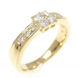 750YG ダイヤモンド リング 0.25CT