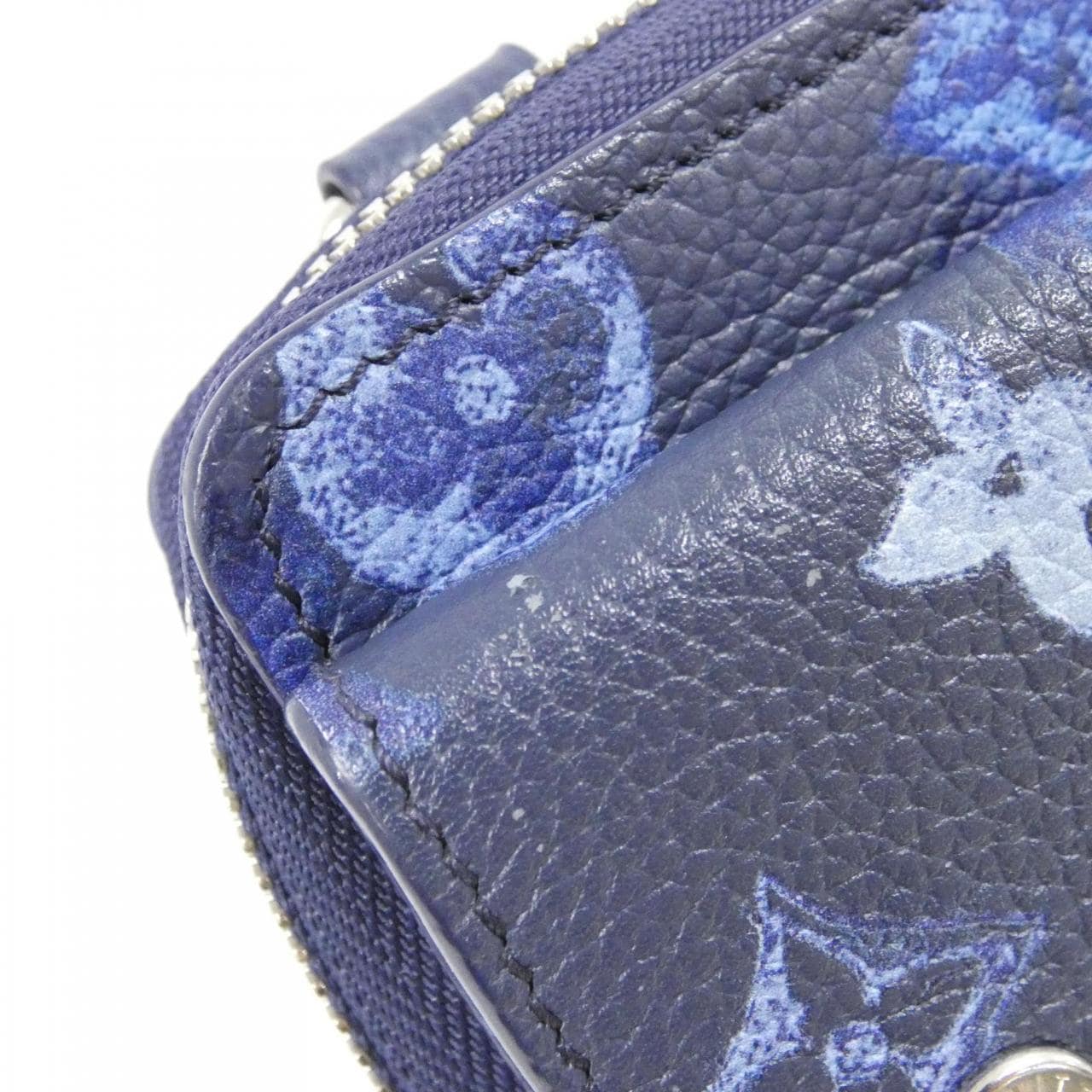 LOUIS VUITTON水彩Monogram手機袋 M80466 單肩包