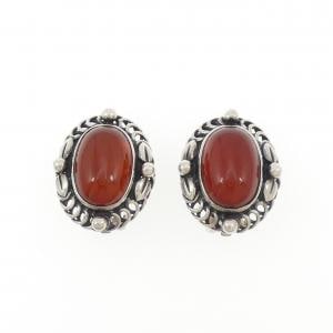 ジョージ ジェンセン 琥珀 イヤリング