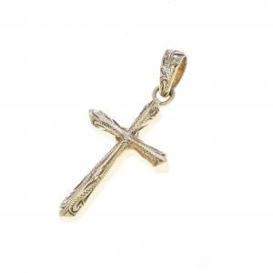 K10YG クロス ペンダント