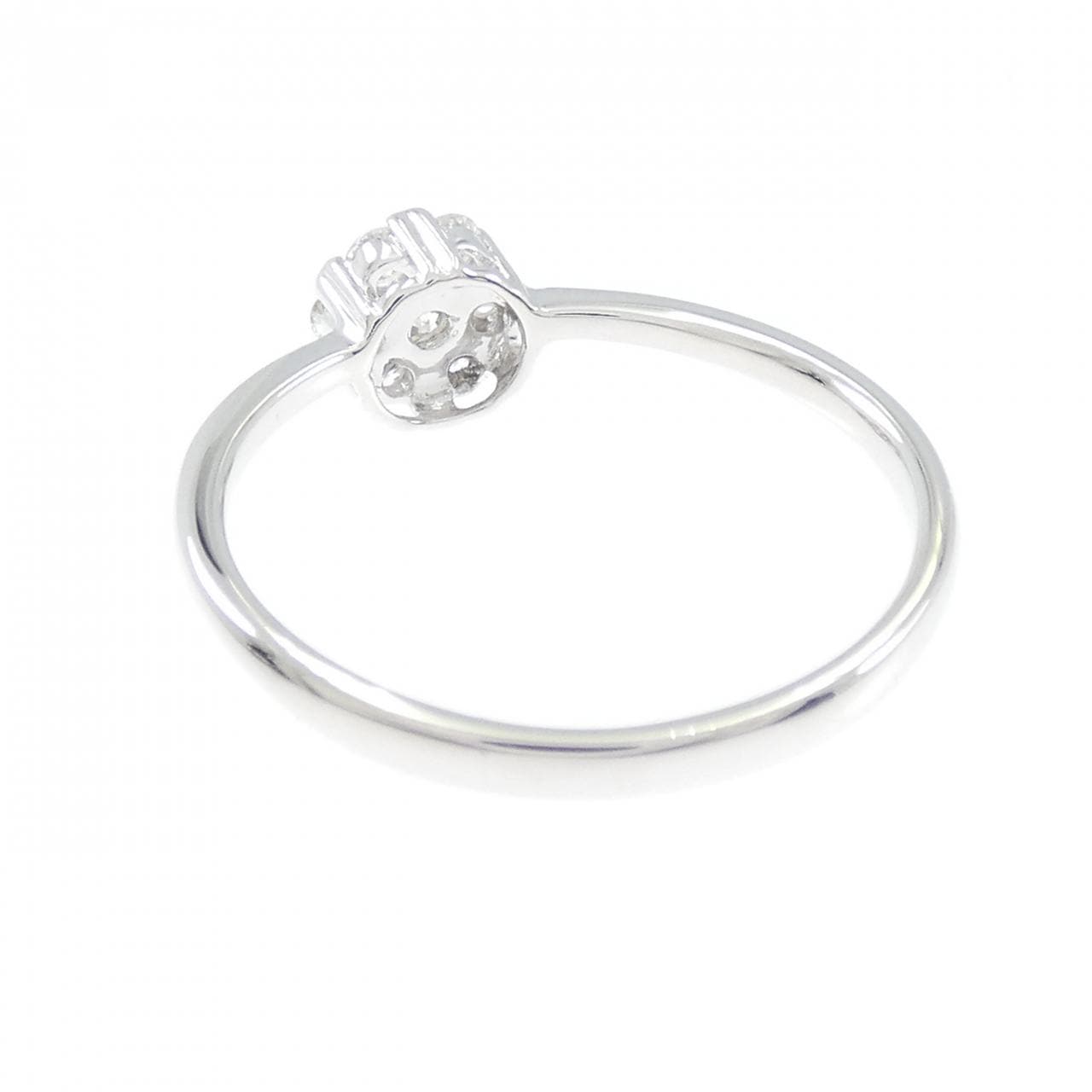 750WG ダイヤモンド リング 0.28CT