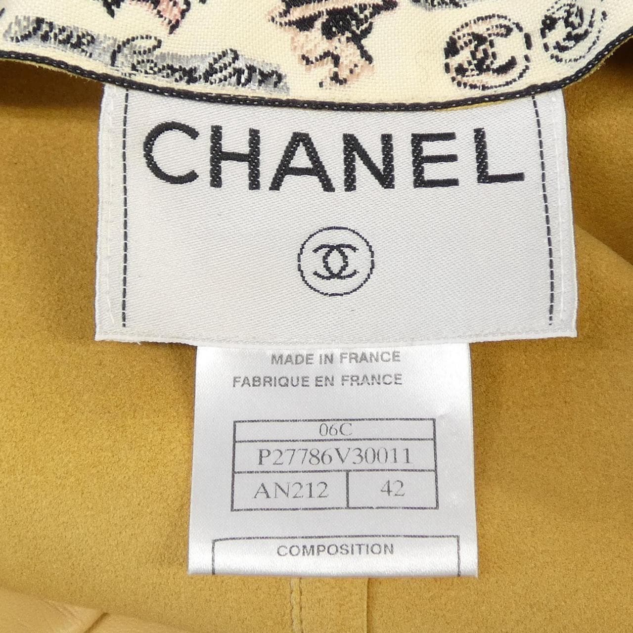 【ヴィンテージ】シャネル CHANEL P27786V30011 06C レザーコート