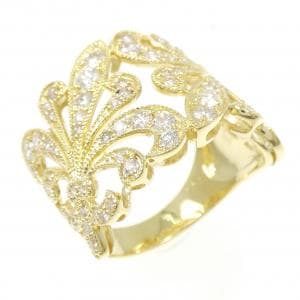K18YG ダイヤモンド リング 1.00CT