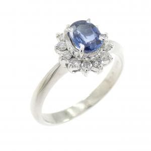 PT900 サファイヤ リング 0.53CT