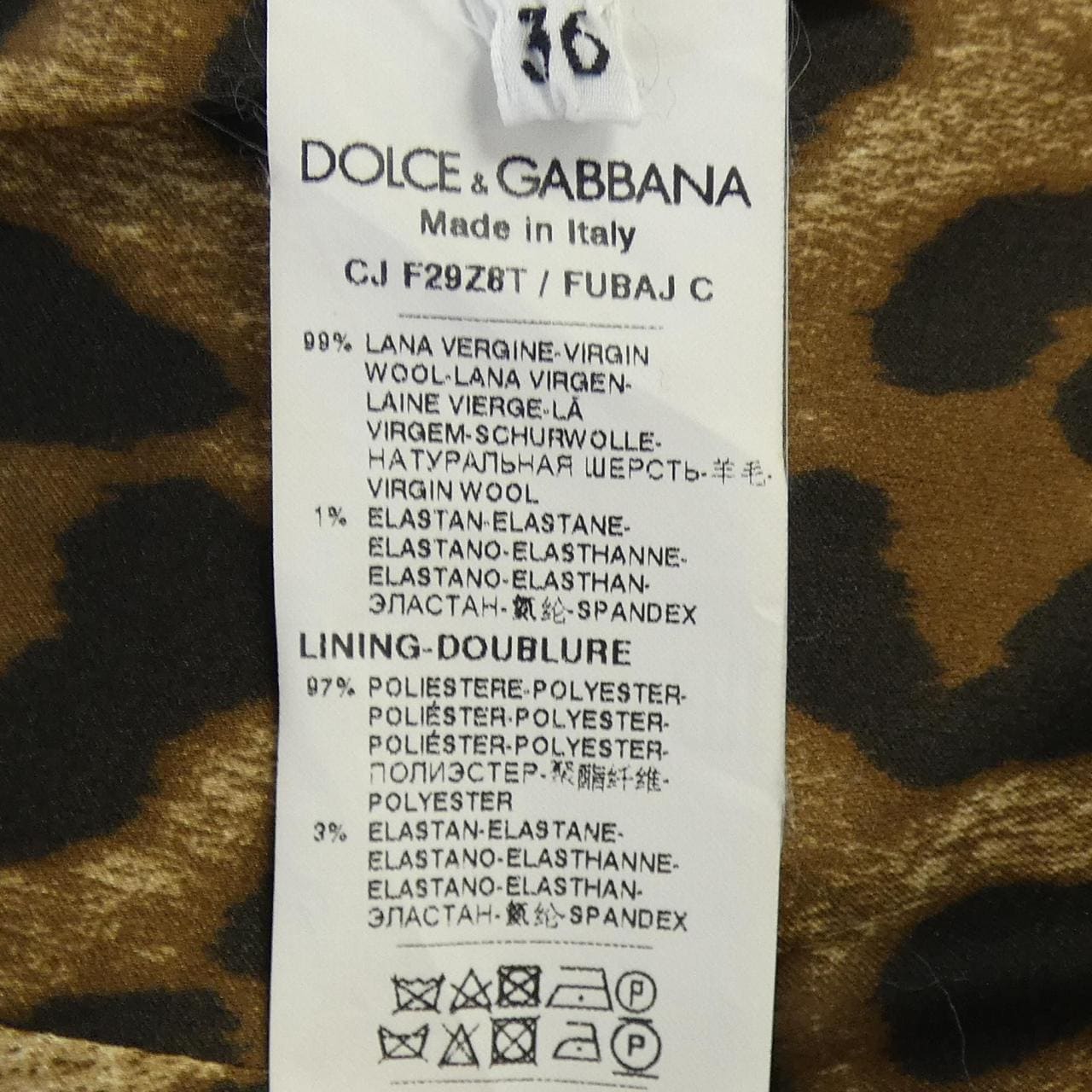 ドルチェアンドガッバーナ DOLCE&GABBANA F29Z8T/FUBAJ ジャケット