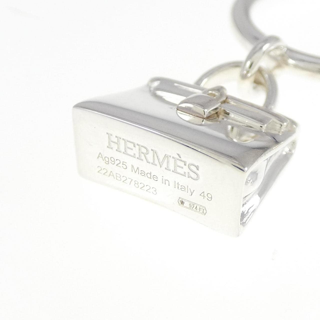 HERMES amulettes柏金包金戒指