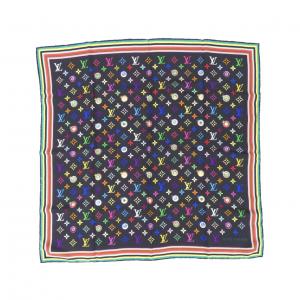 ルイヴィトン マルチカラー スカーフ アイ ラブ モノグラム M71916 スカーフ