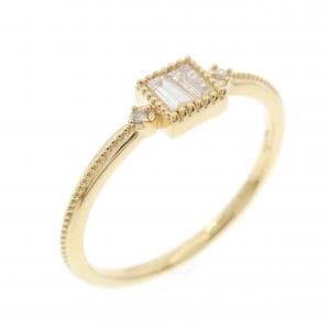 アガット ダイヤモンド リング 0.10CT