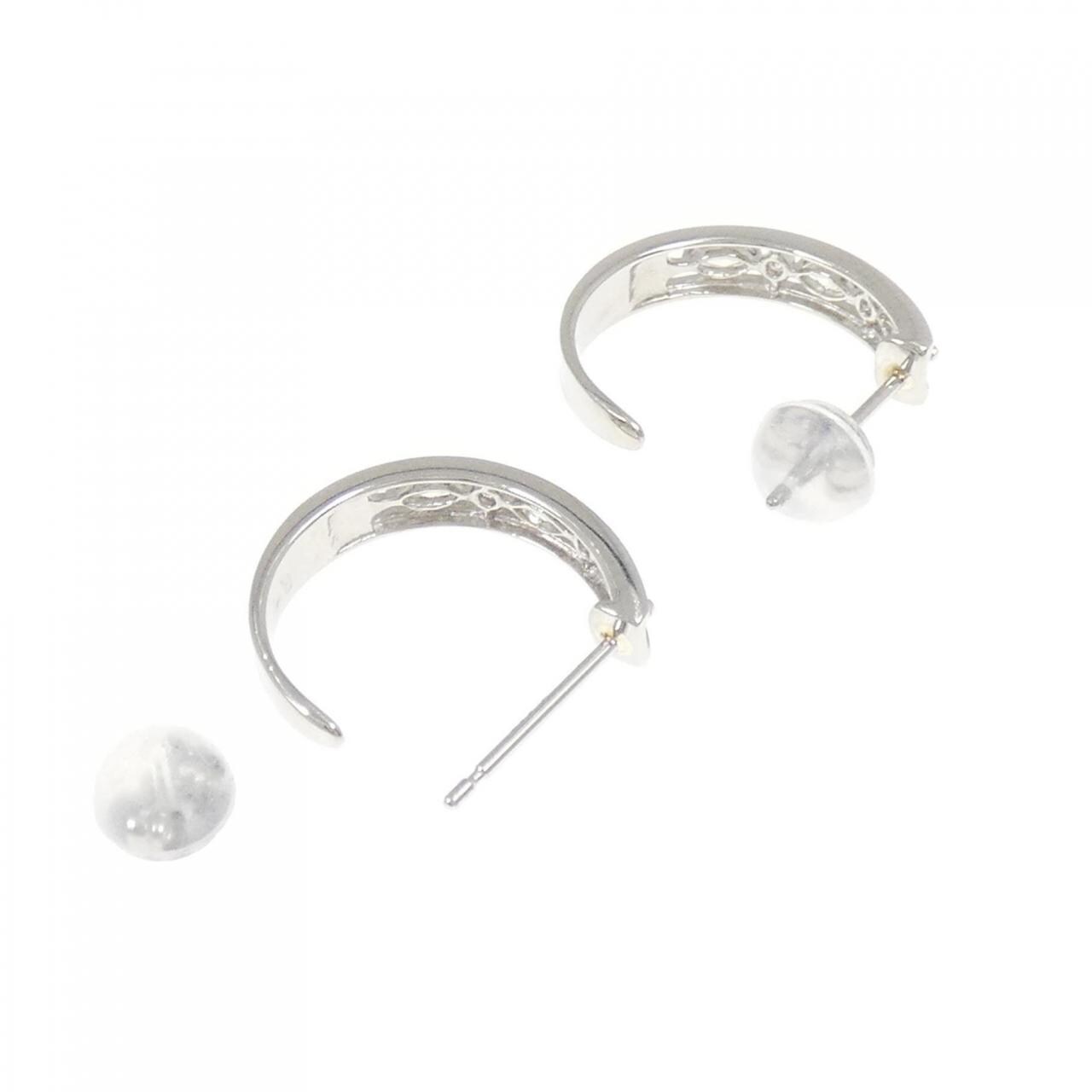 【新品】PT900 ダイヤモンド ピアス 0.24CT