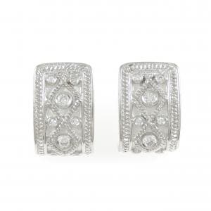 PT900 ダイヤモンド ピアス 0.35CT