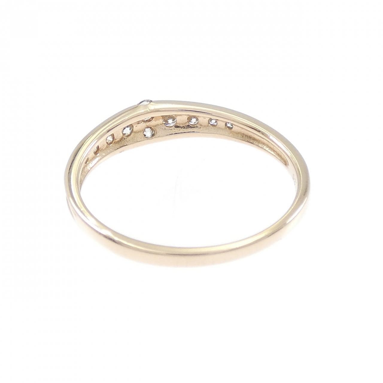 K18PG ダイヤモンド リング 0.20CT