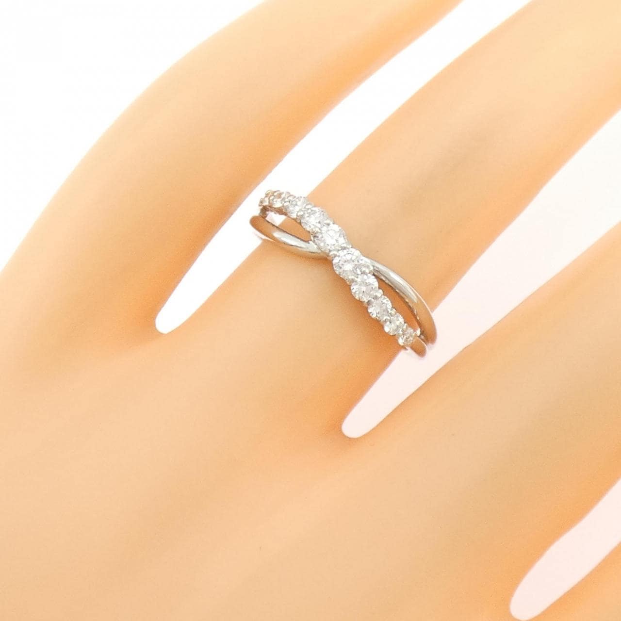 PT900 ダイヤモンド リング 0.30CT