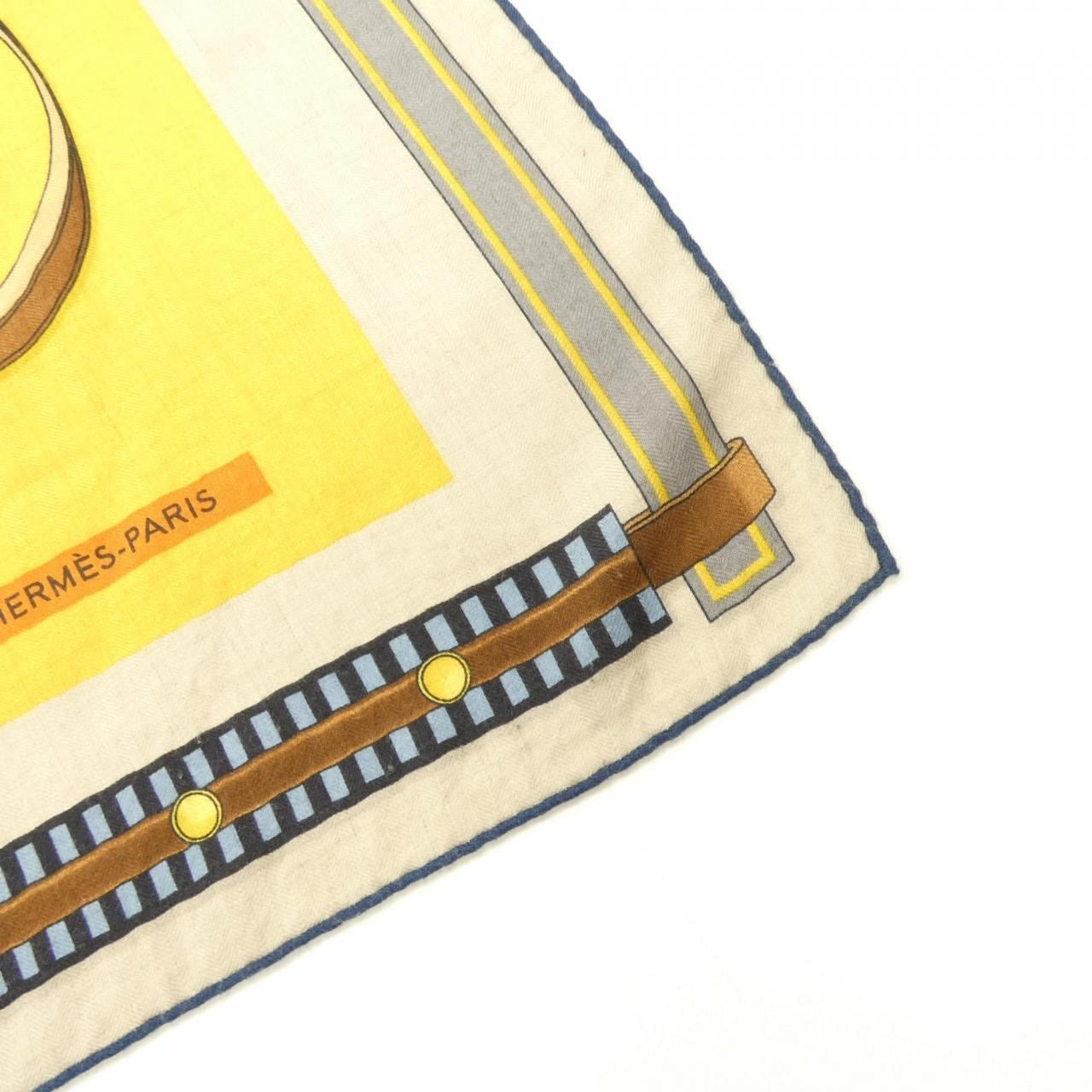 エルメス HERMES LETTRES EQUESTRES H244039S カレジェアン140 ショール