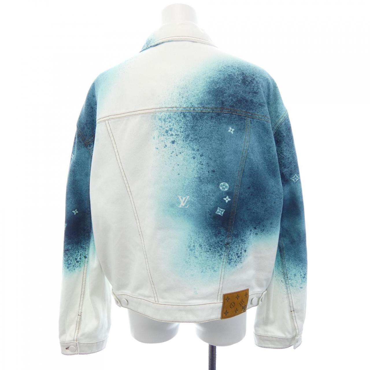 ルイヴィトン LOUIS VUITTON LVスプレーデニムジャケット HOA10WU14 デニムジャケット