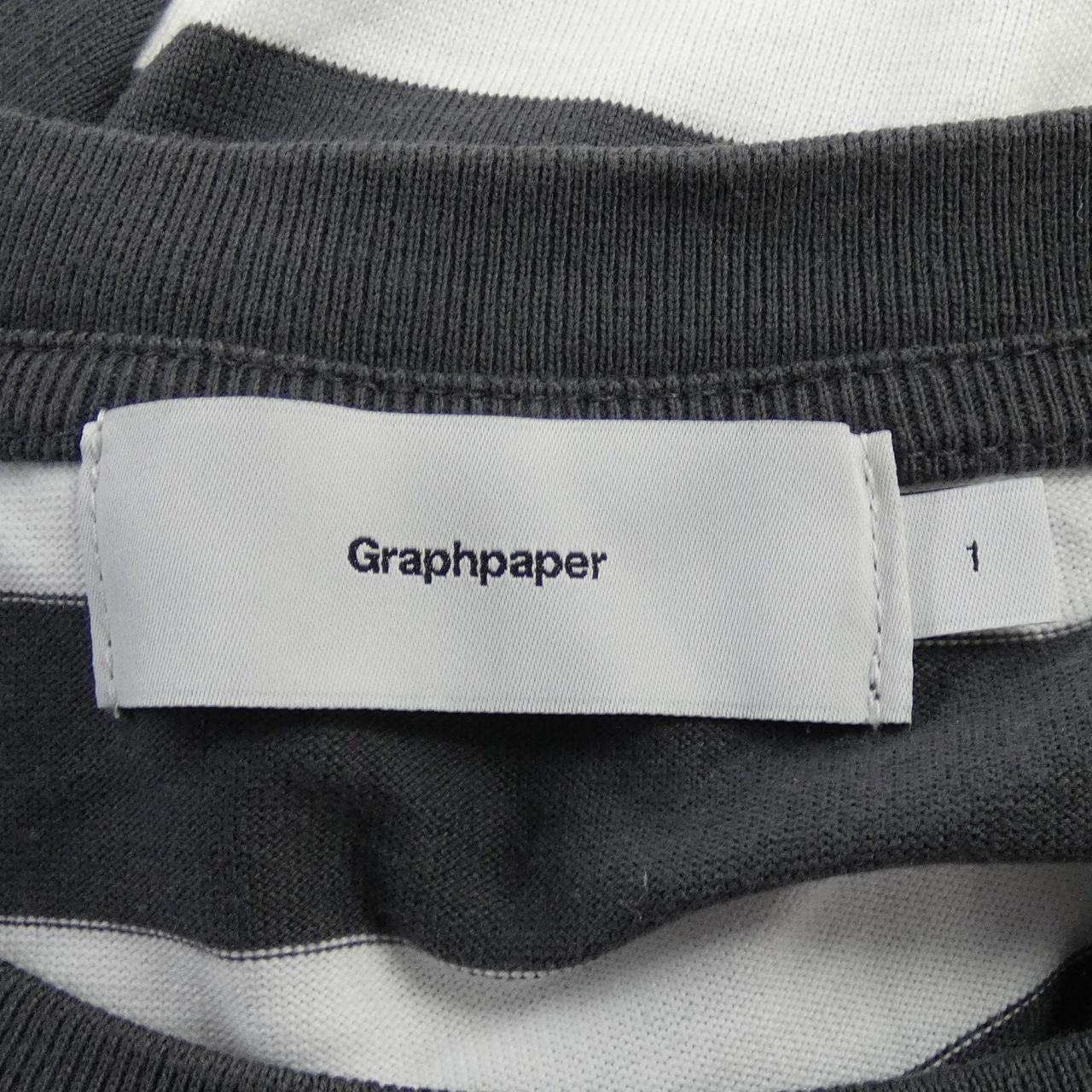 グラフペーパー Graphpaper GU213-70146B Tシャツ