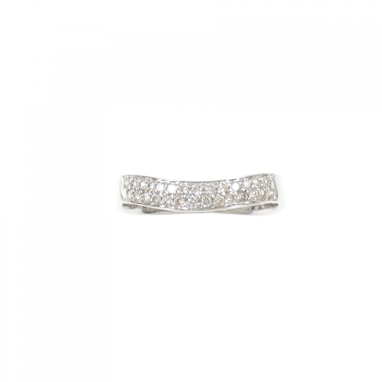 K18WG ダイヤモンド リング 0.20CT