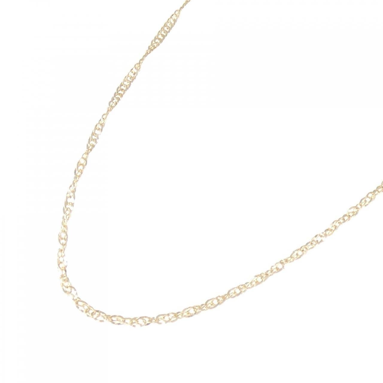 K18YG necklace
