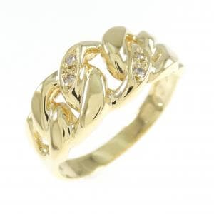 K18YG ダイヤモンド リング 0.02CT