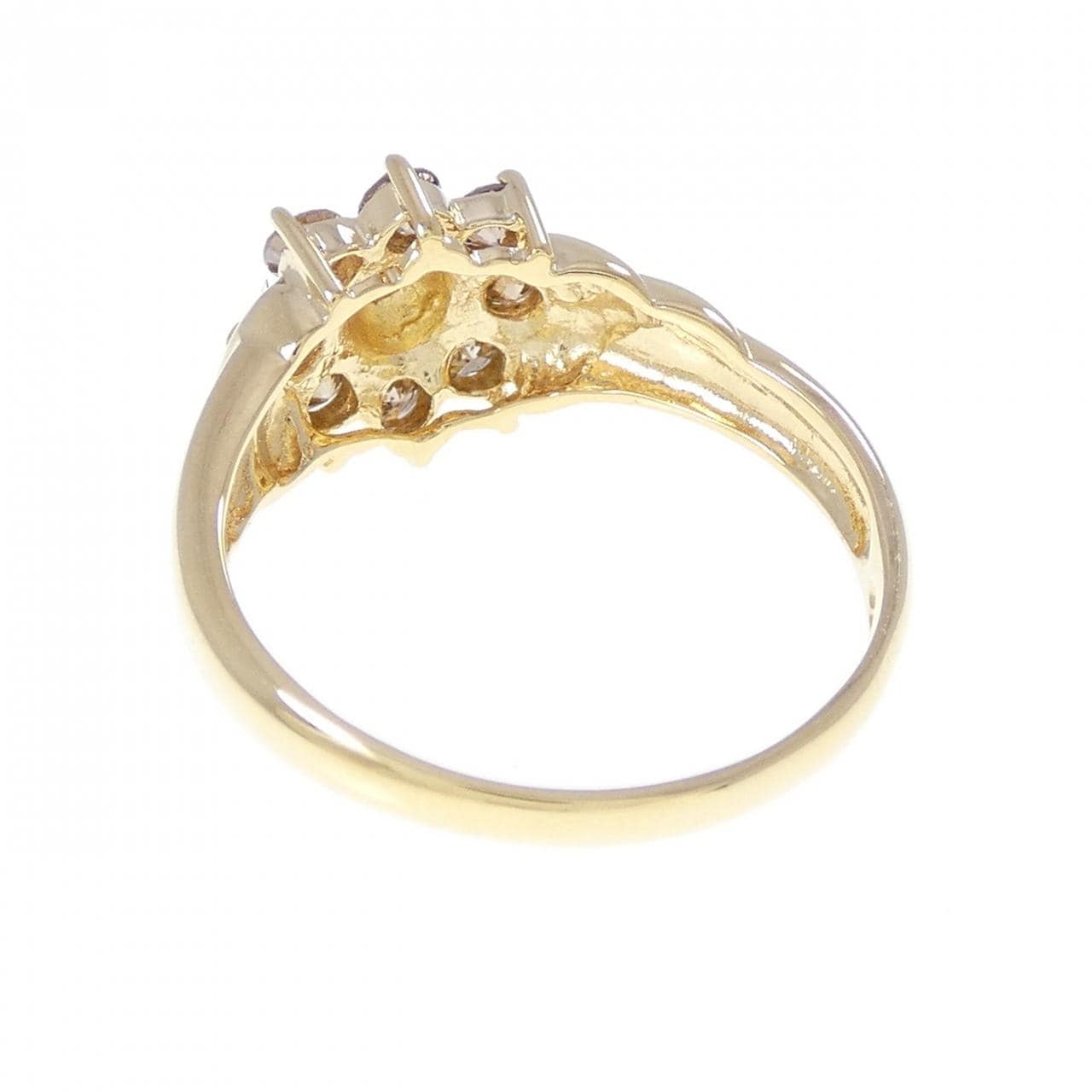 K18YG ダイヤモンド リング 0.52CT