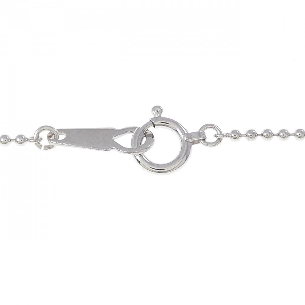 K18WG キー ネックレス