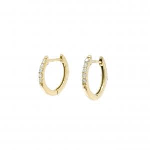 【リメイク】K18YG ダイヤモンド ピアス 0.10CT