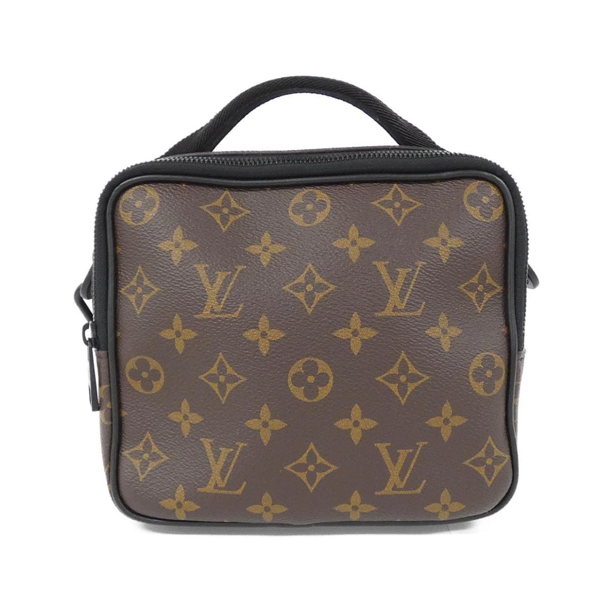 [未使用品] LOUIS VUITTON Monogram Macassar Quest Messenger M46973 包