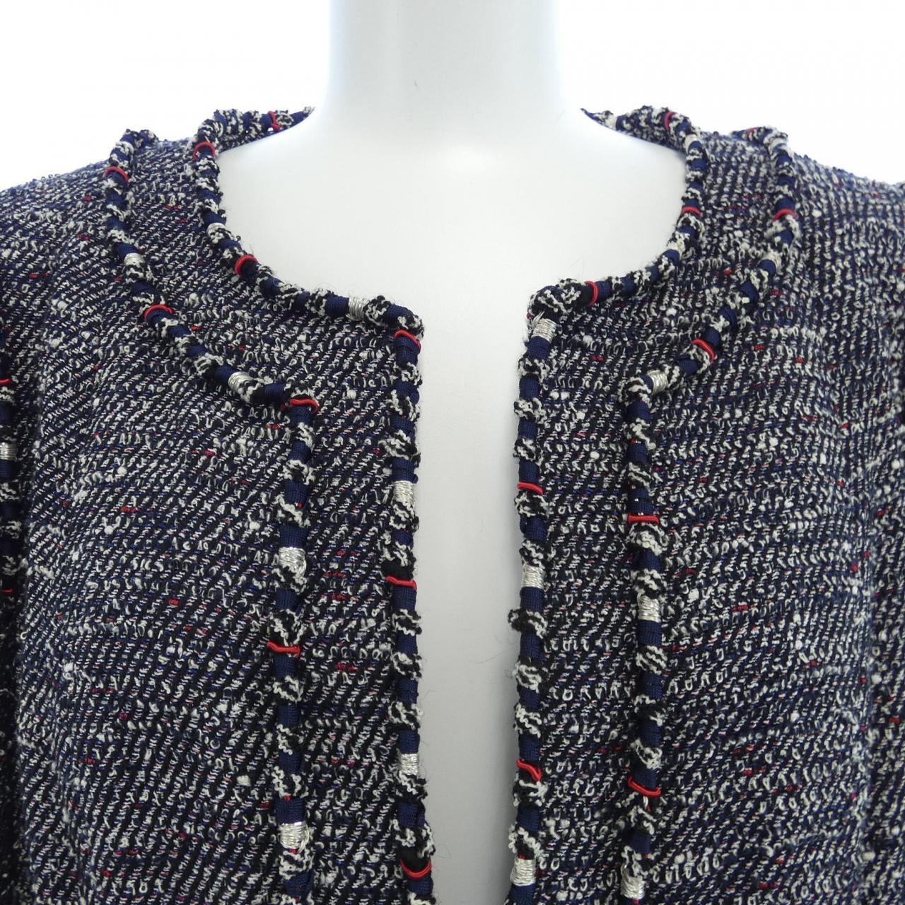 シャネル CHANEL ノーカラージャケット
