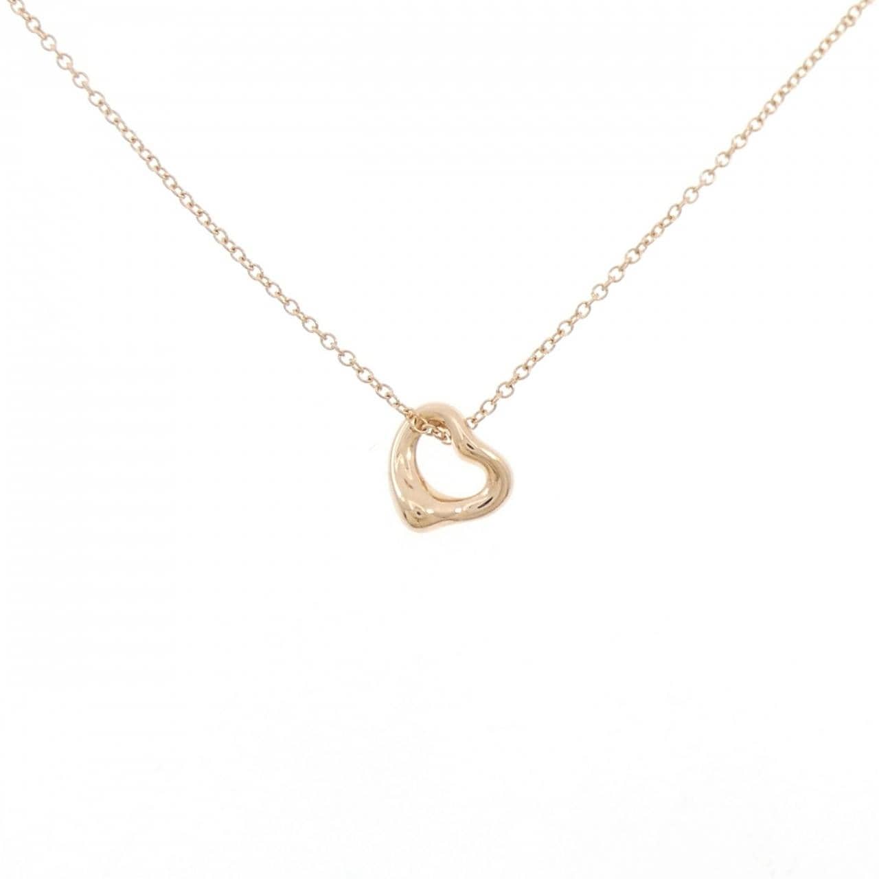 ティファニー オープンハート ネックレス