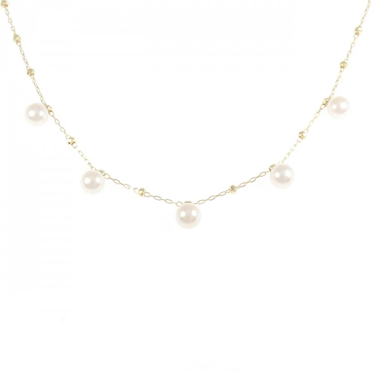 K18YG アコヤパール ネックレス