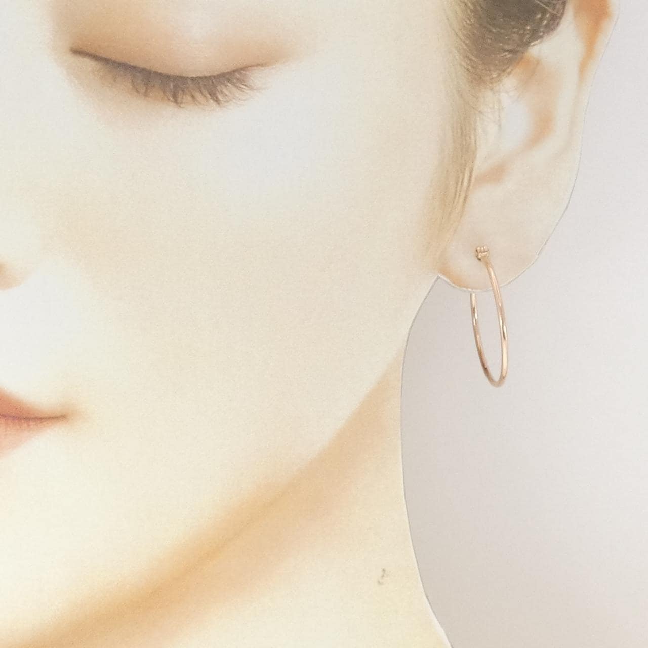 375PG フープ ピアス