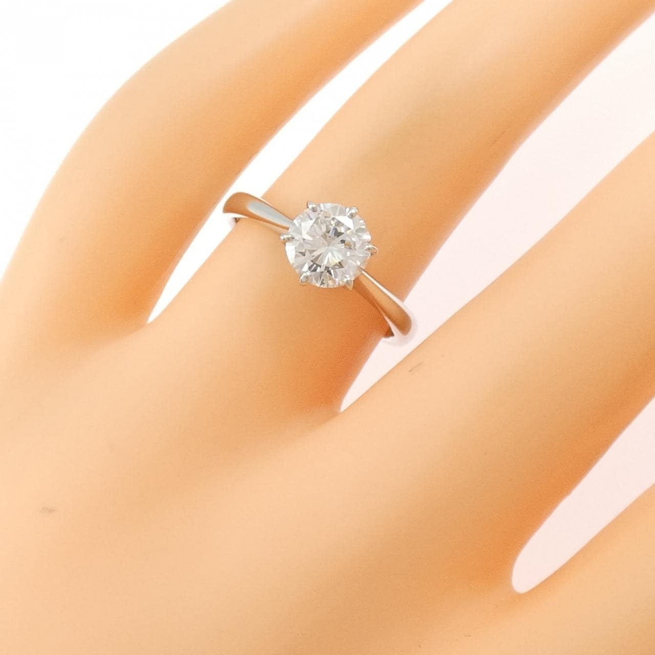 PT900 ダイヤモンド リング 1.002CT D VVS1 VG