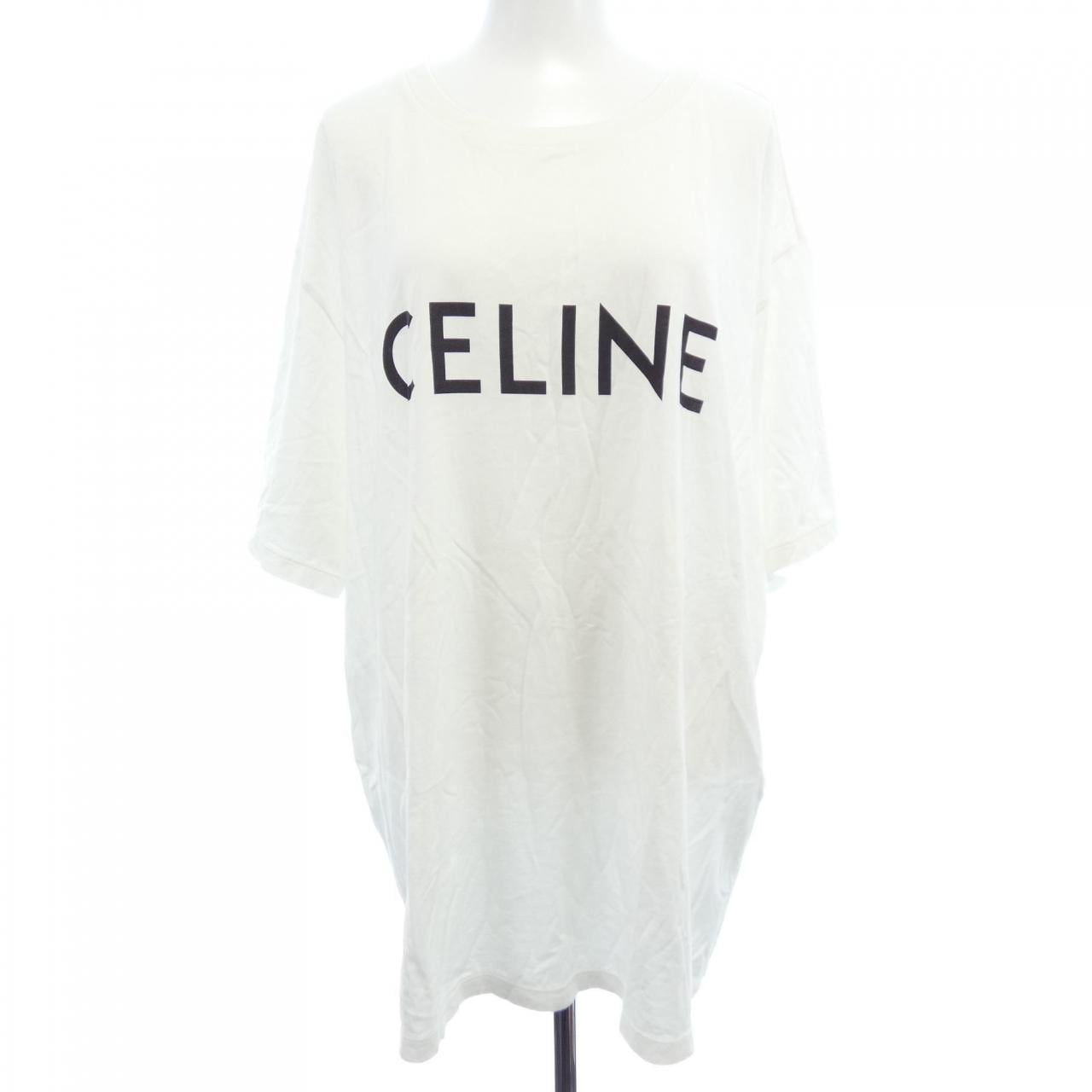 セリーヌ CELINE CELINE ルーズTシャツ 2X681671Q Tシャツ