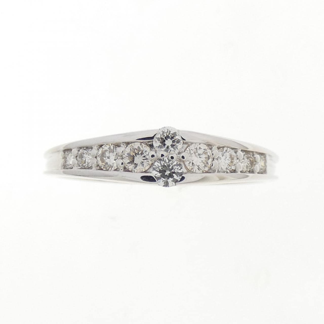 K18WG ダイヤモンド リング 0.20CT