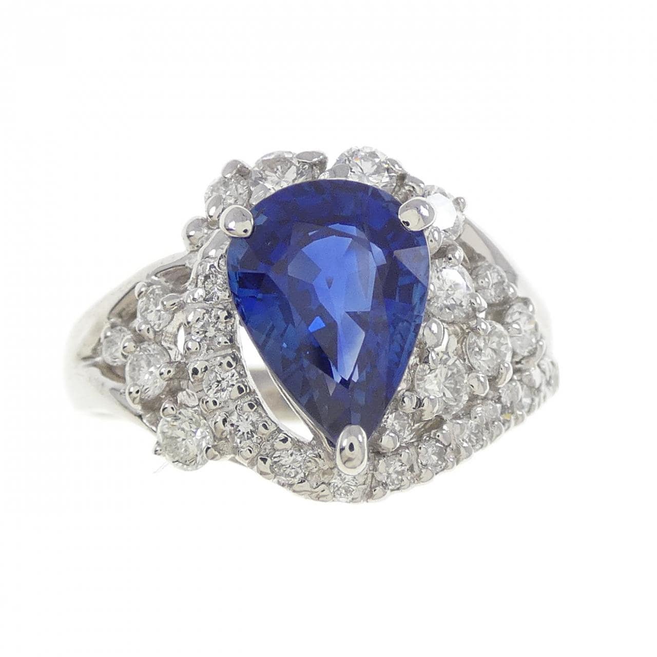 PT900 サファイヤ リング 2.045CT