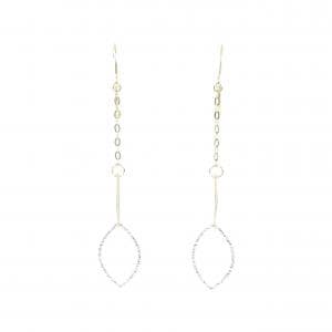 K18YG/K18WG ピアス