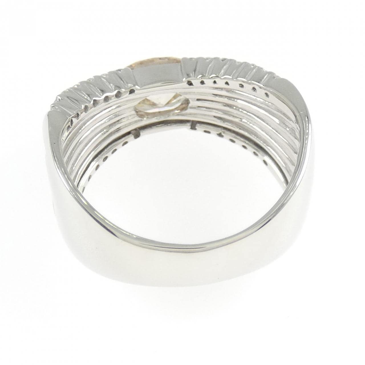 PT900鑽石戒指，1.44克拉