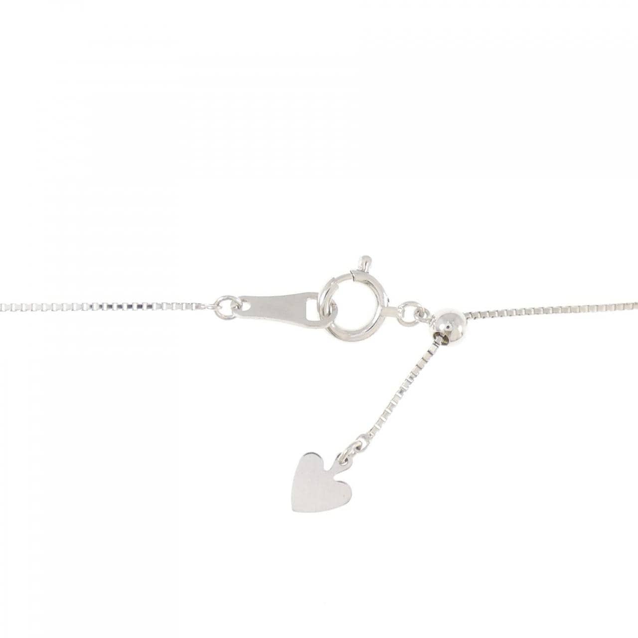 K18WG ダイヤモンド ネックレス 0.357CT